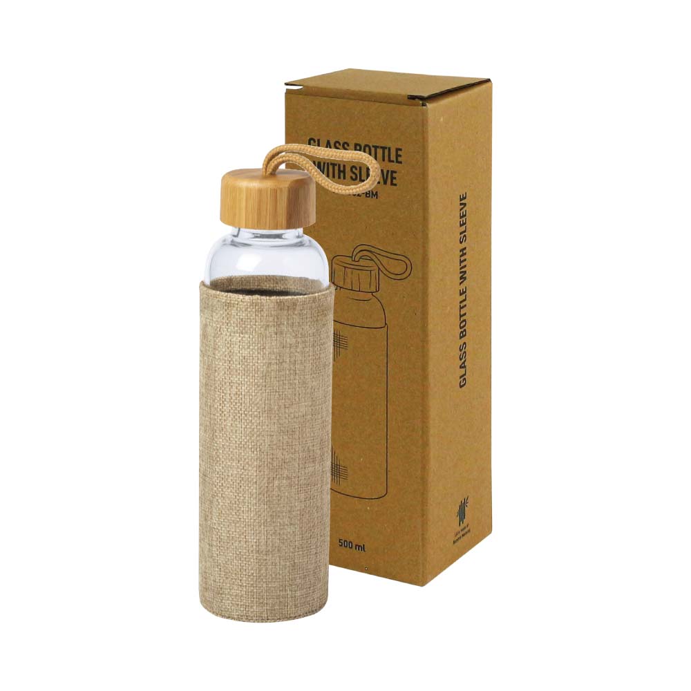 Glass Bottle with Sleeve – Ramadan Gifts 2