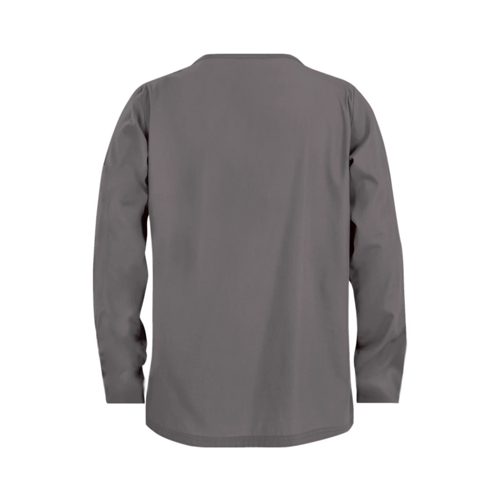 Full Sleeve Unisex Medical Scrub Suit – Grey 4