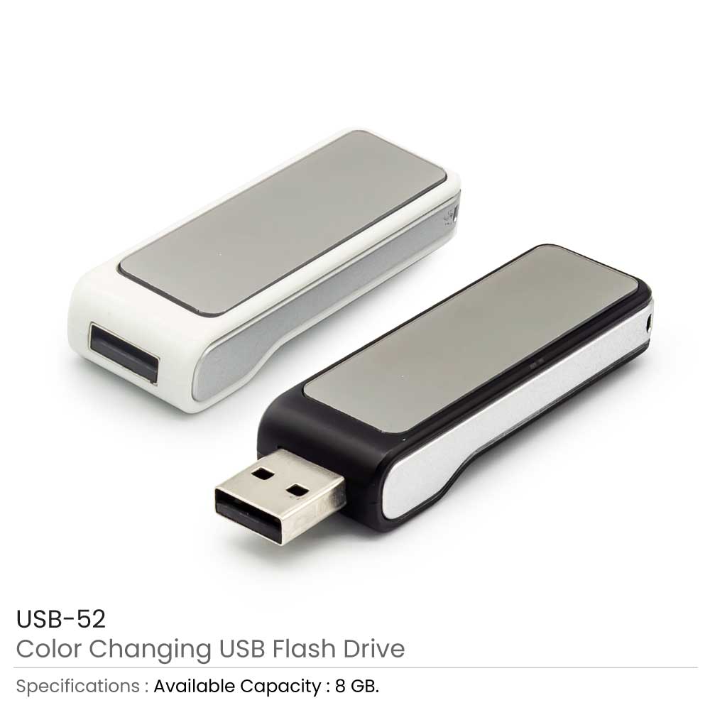 Color Changing Logo USB 8GB 4