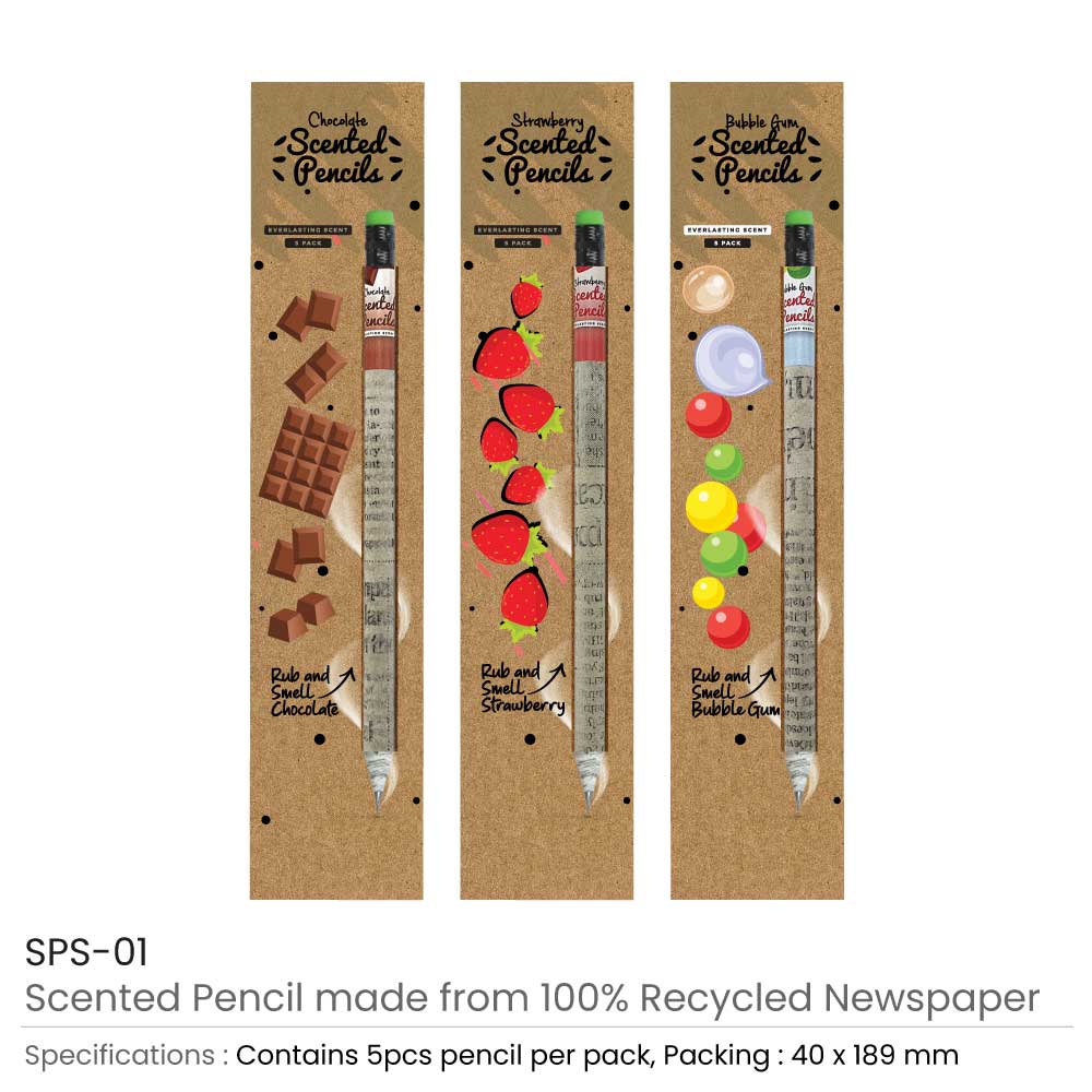Scented Pencils Sets  4
