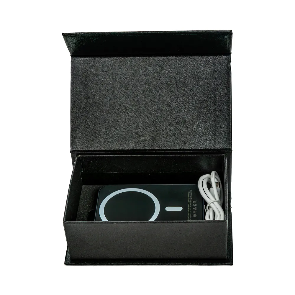 MagSafe Wireless Powerbank, Light-Up Logo, 15W Fast Charging, 10K mAh 5