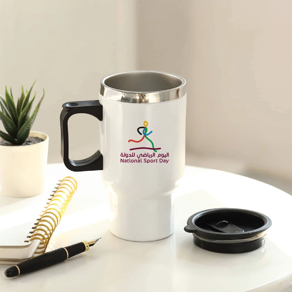 Travel Mug – Qatar National Sports Day Edition 4