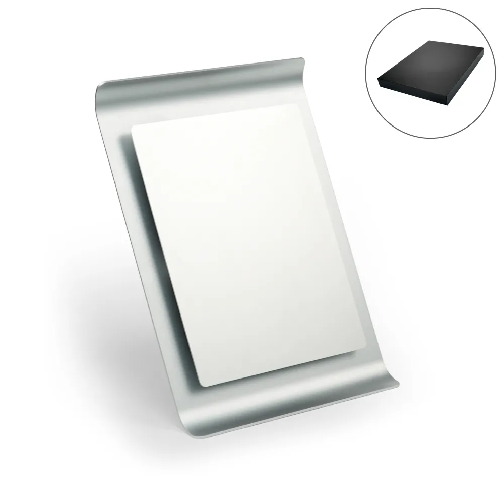 Aluminum Award Plaque with Stand A4 Size in Black Presentation Box 7