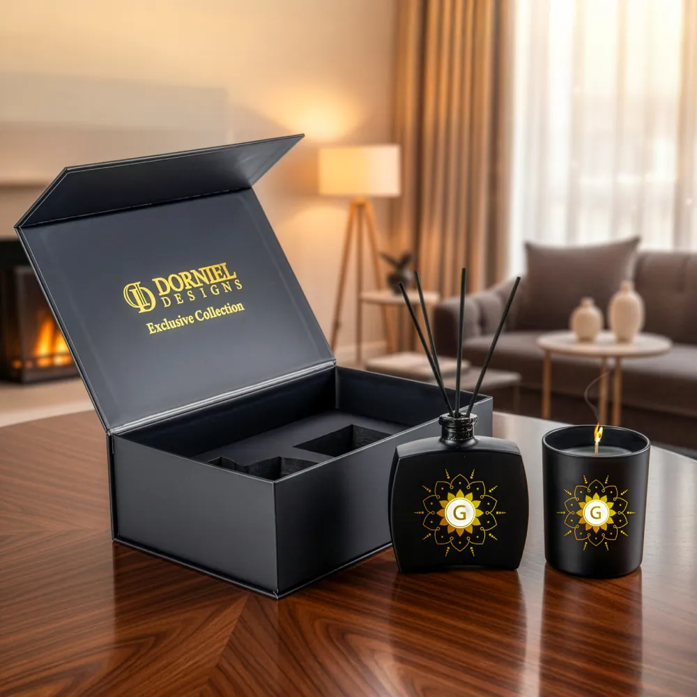 Exclusive Collection Gift Set Aroma Diffuser and Scented Candle 5