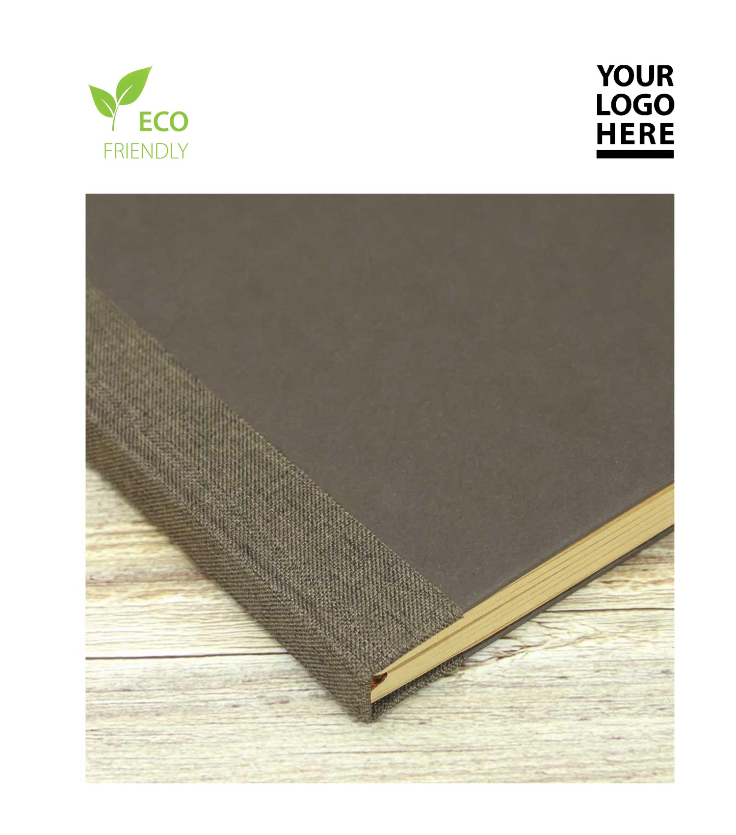 A5 Coffee Material Notebooks | 96 sheets & Page Marker  5