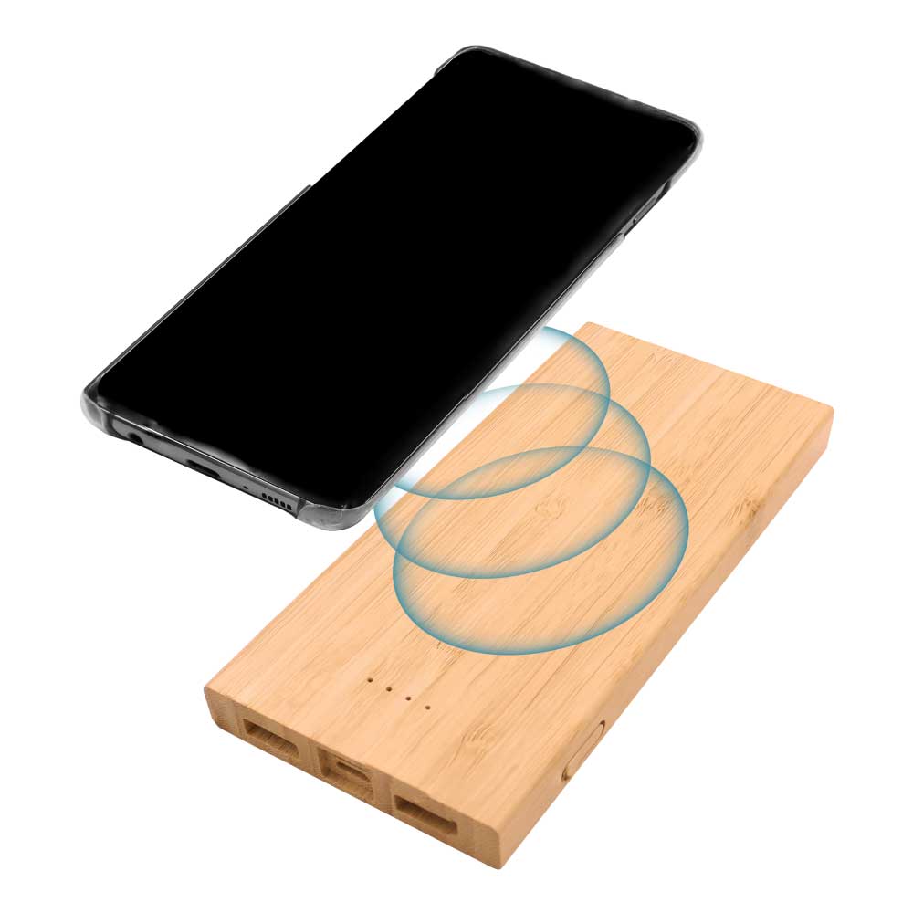 Bamboo Wireless Power Bank 4
