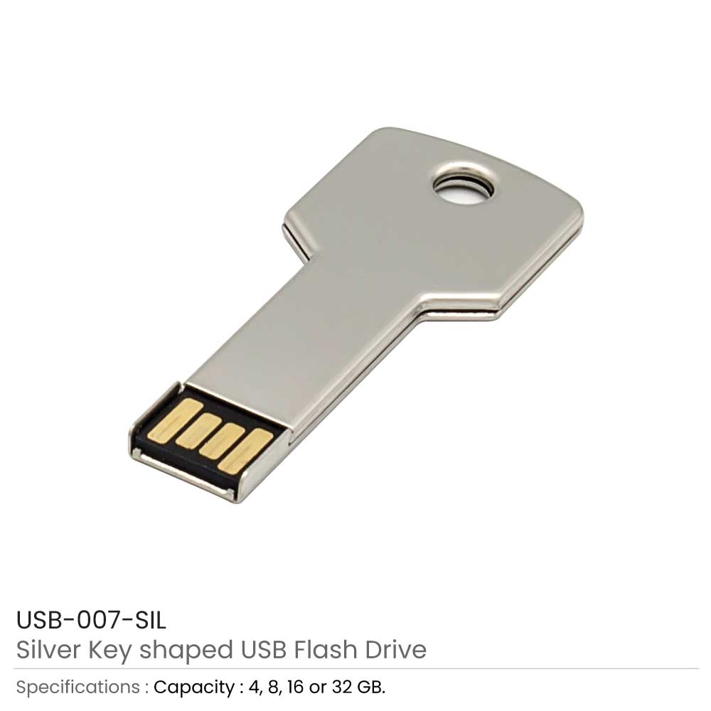Key Shaped USB Flash Drives 5