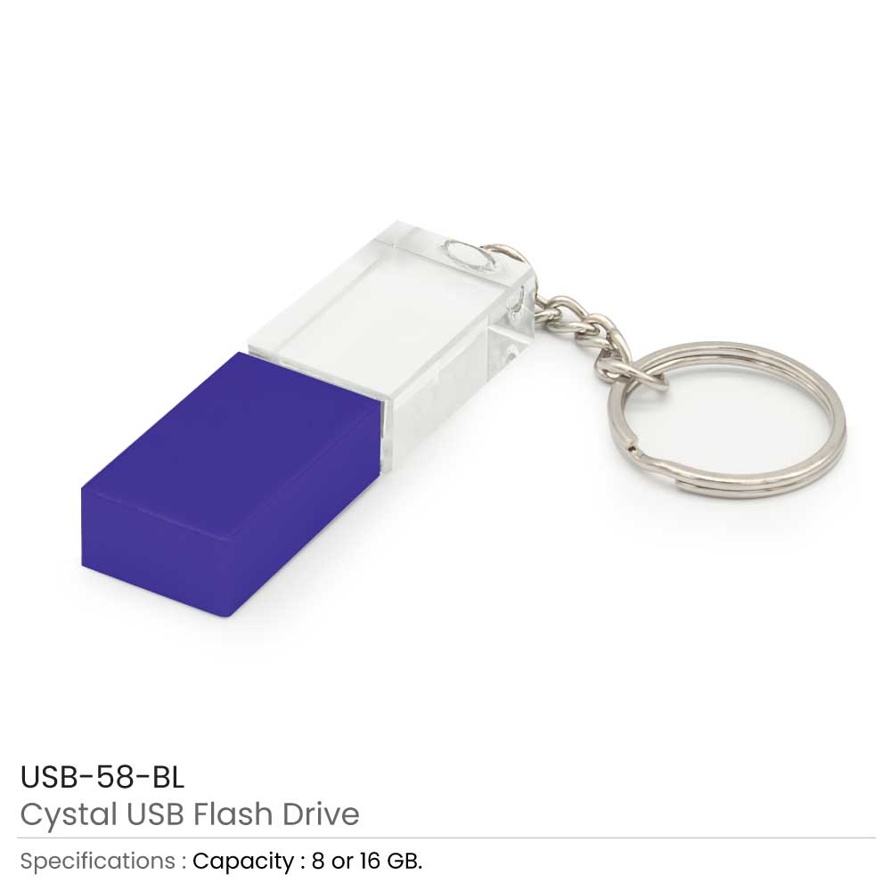 Promotional Crystal USB Flash Drives 6