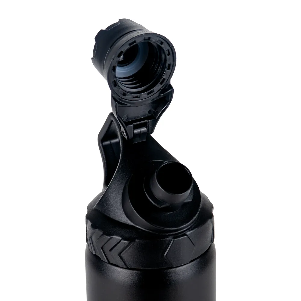 Stainless Steel Water Bottles in Black Matte, Double Wall, 620ml 6