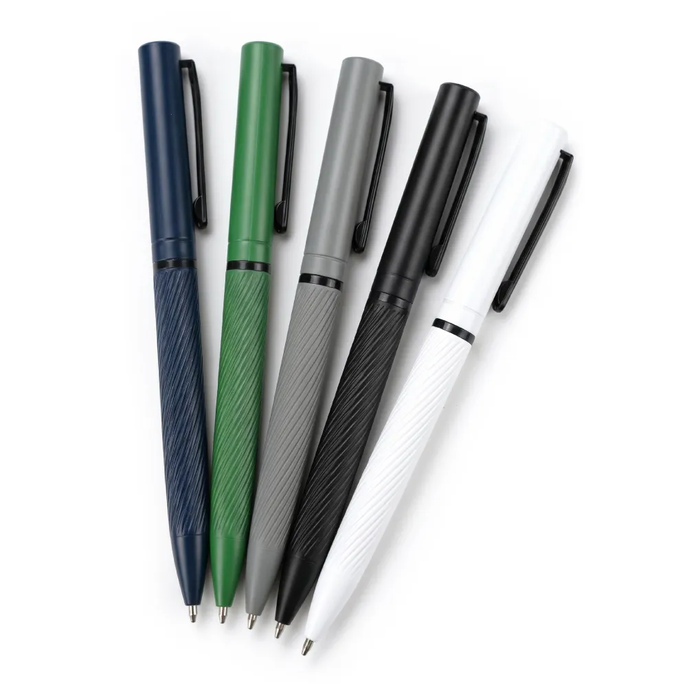 Metal Pens Twist Action Matte Finish & Black Clip, Stylish & Comfortable Grip 2