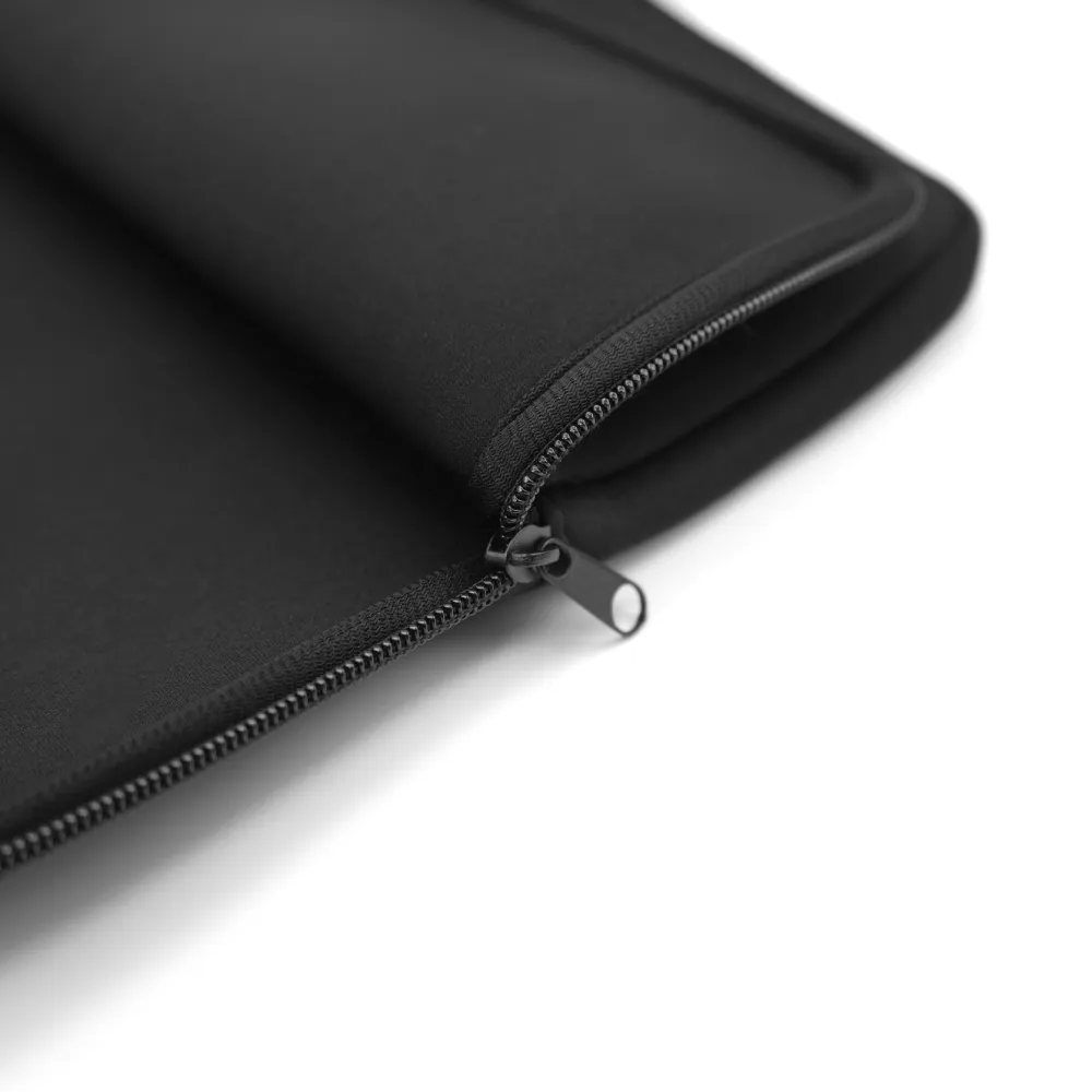 15-Inch Laptop Soft Sleeve, Double Zipper in Black Color 4
