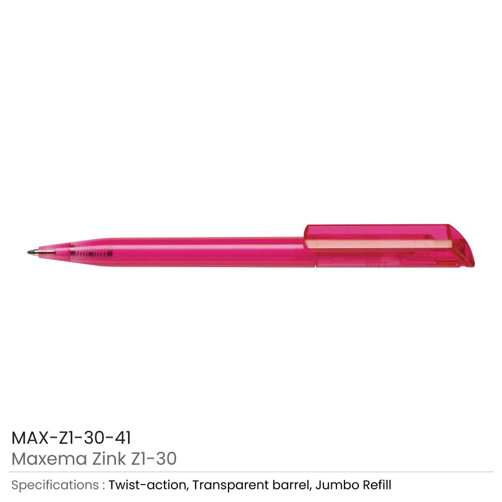 Maxema Zink Pens Transparent body 20