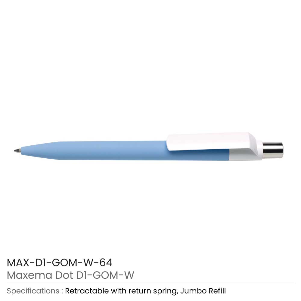 Maxema Dot Pens GOM White 25