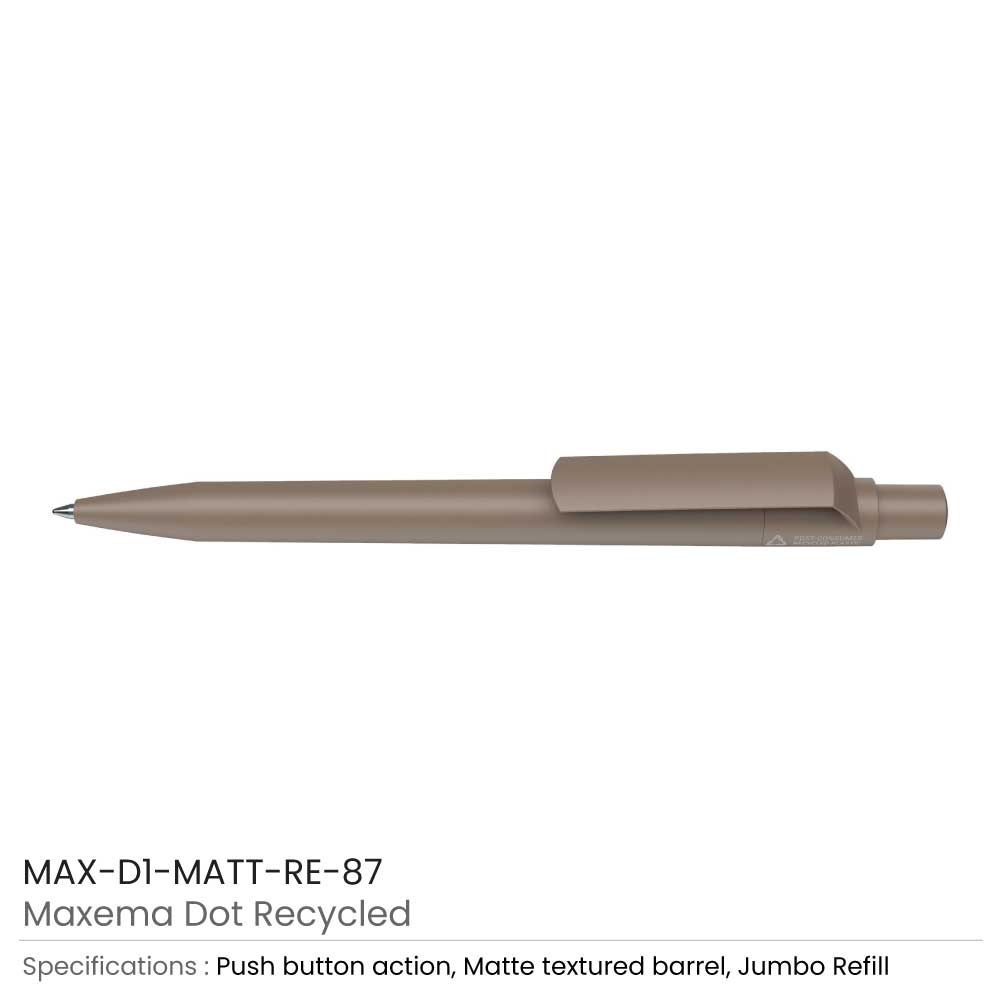 Recycled Pens Maxema Dot 10