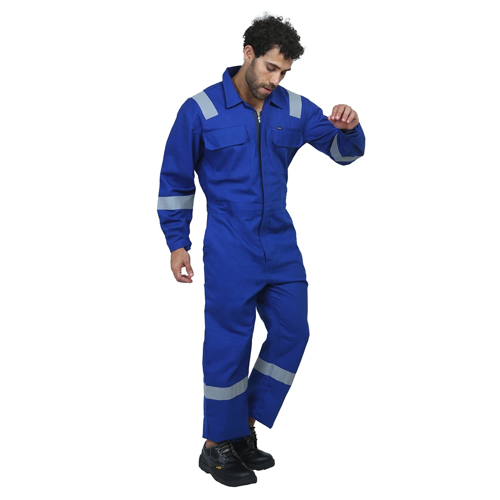 Coverall with Reflective Tape Royal Blue 8