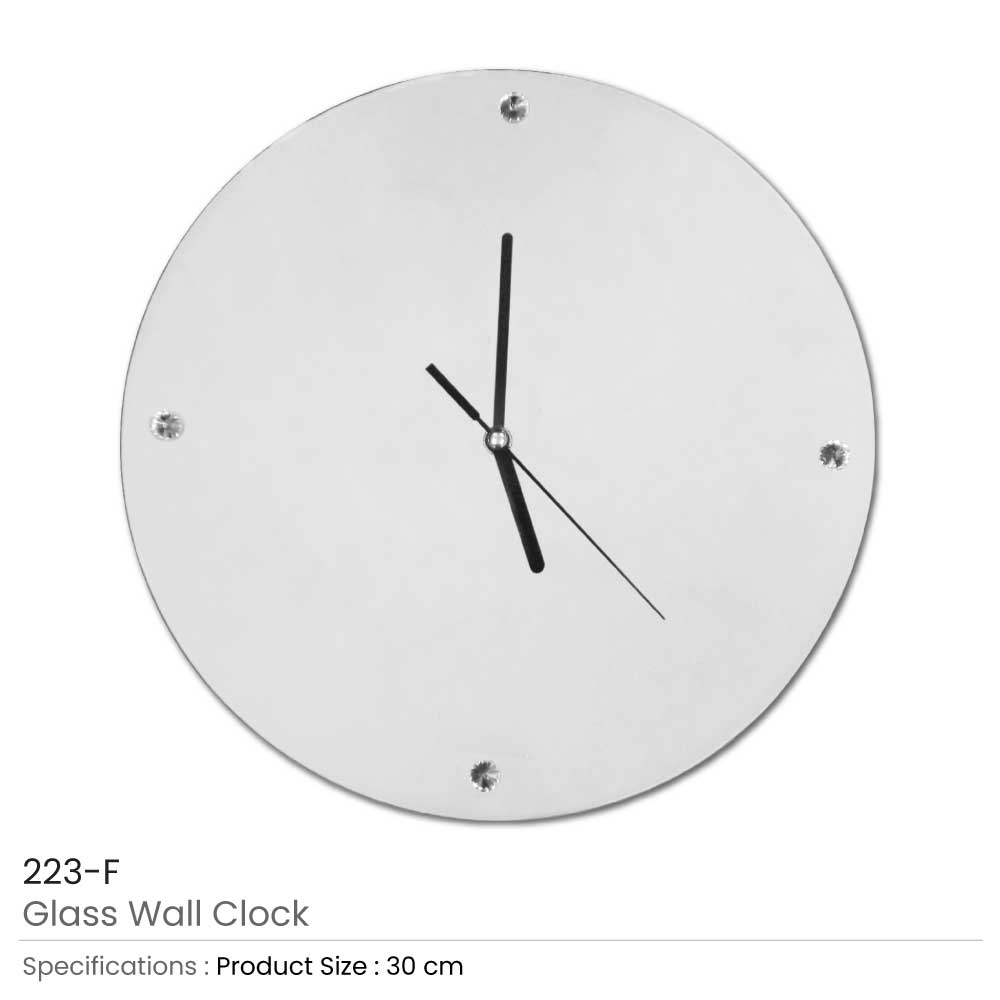 Glass Wall Clocks 2