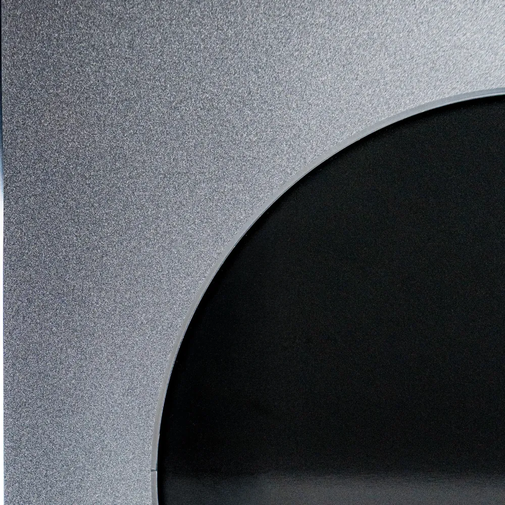 A4 Aluminum Award Plaques with Round Colored Plate and Stand 2