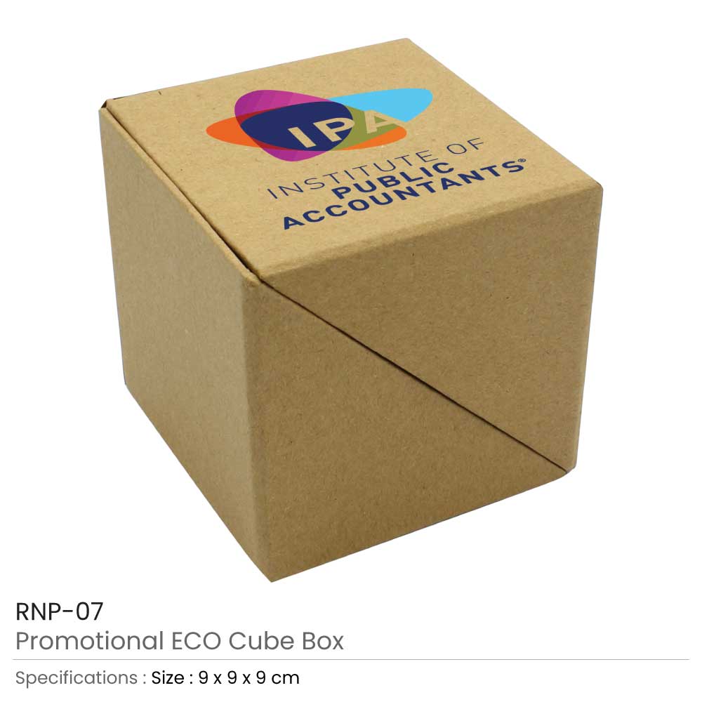 ECO Paper Cube Box 3
