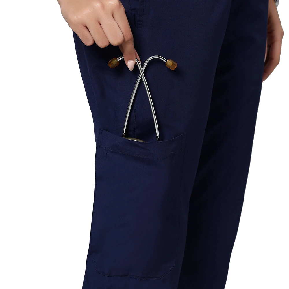Medical Scrub Suit Navy Blue 8