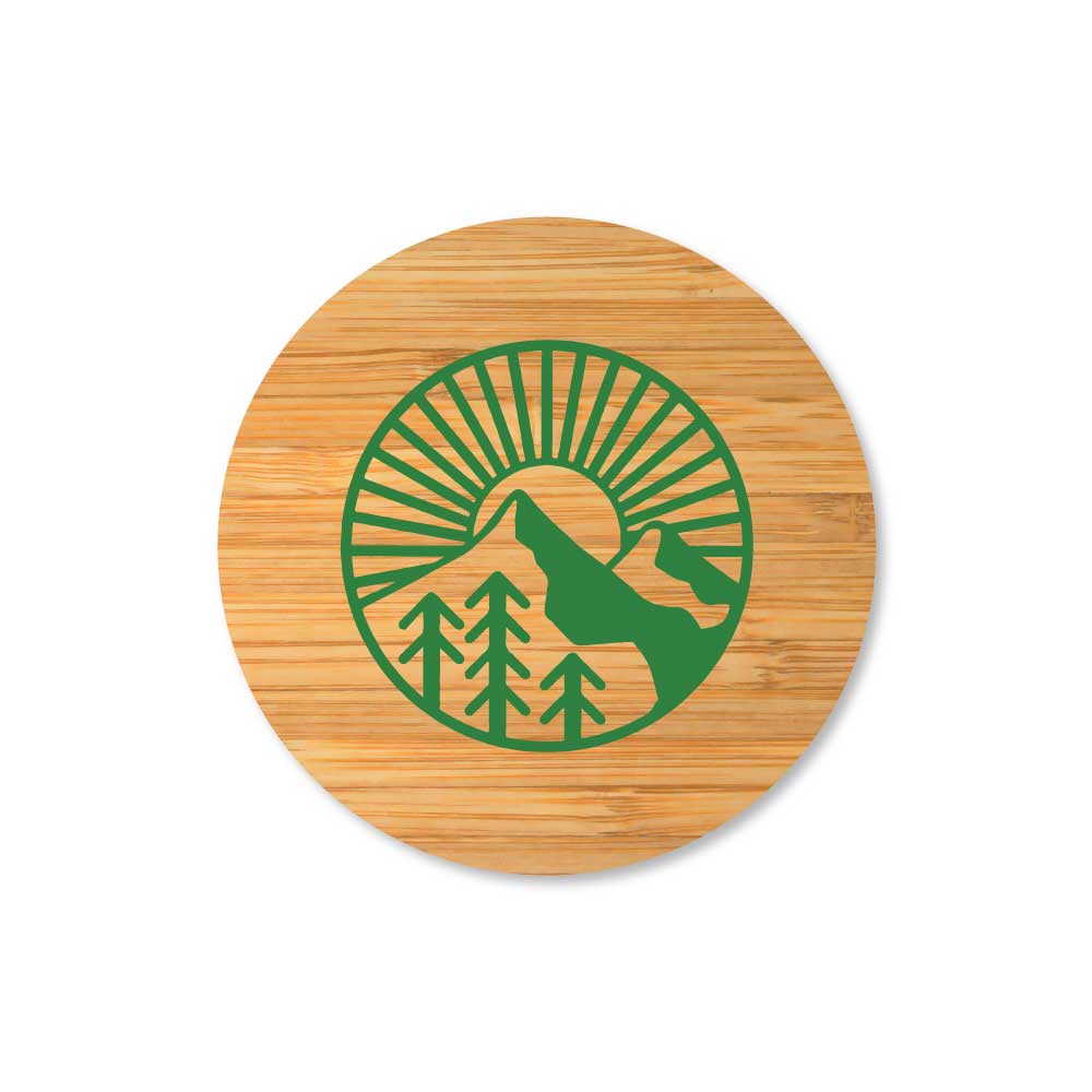 Double Wall Clear Glass Mug with Bamboo Lid  4