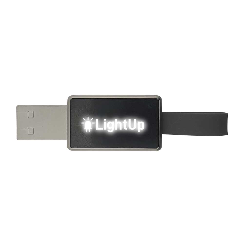 Light-Up Logo USB with Strap  3