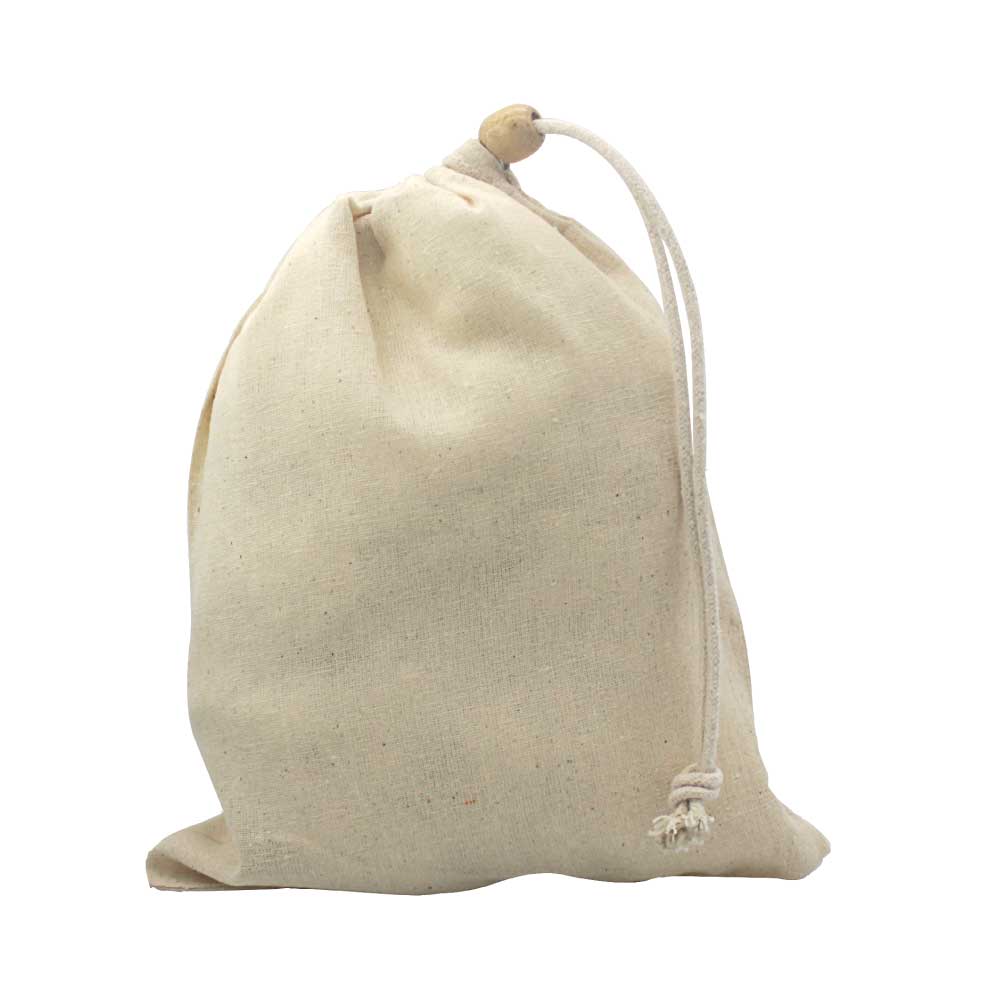Cotton Pouch Bags with Drawstring 4