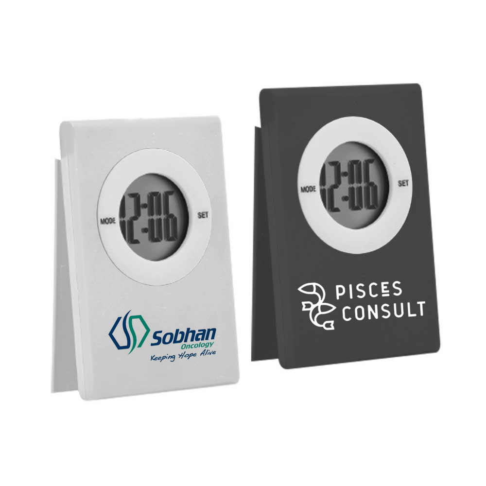 Table Clock with Magnetic Clip 5