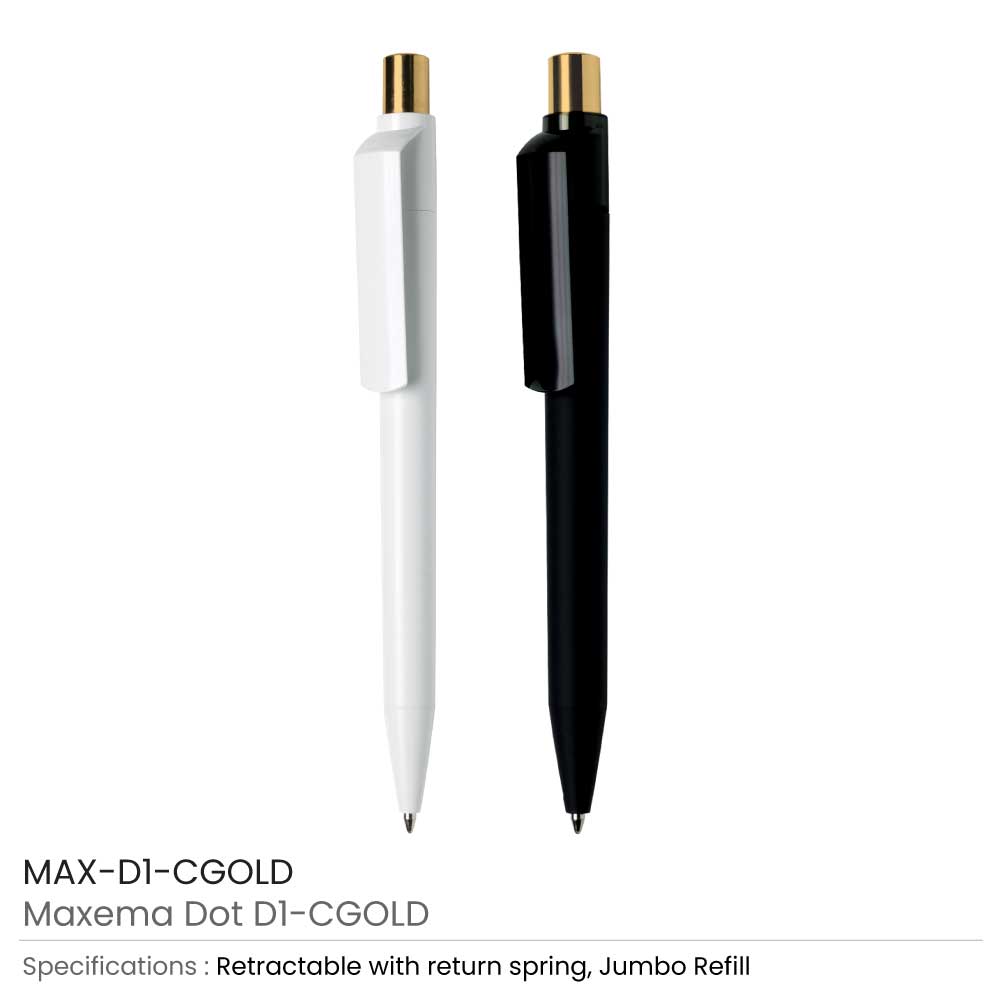 Maxema Pens Dot CGold 5