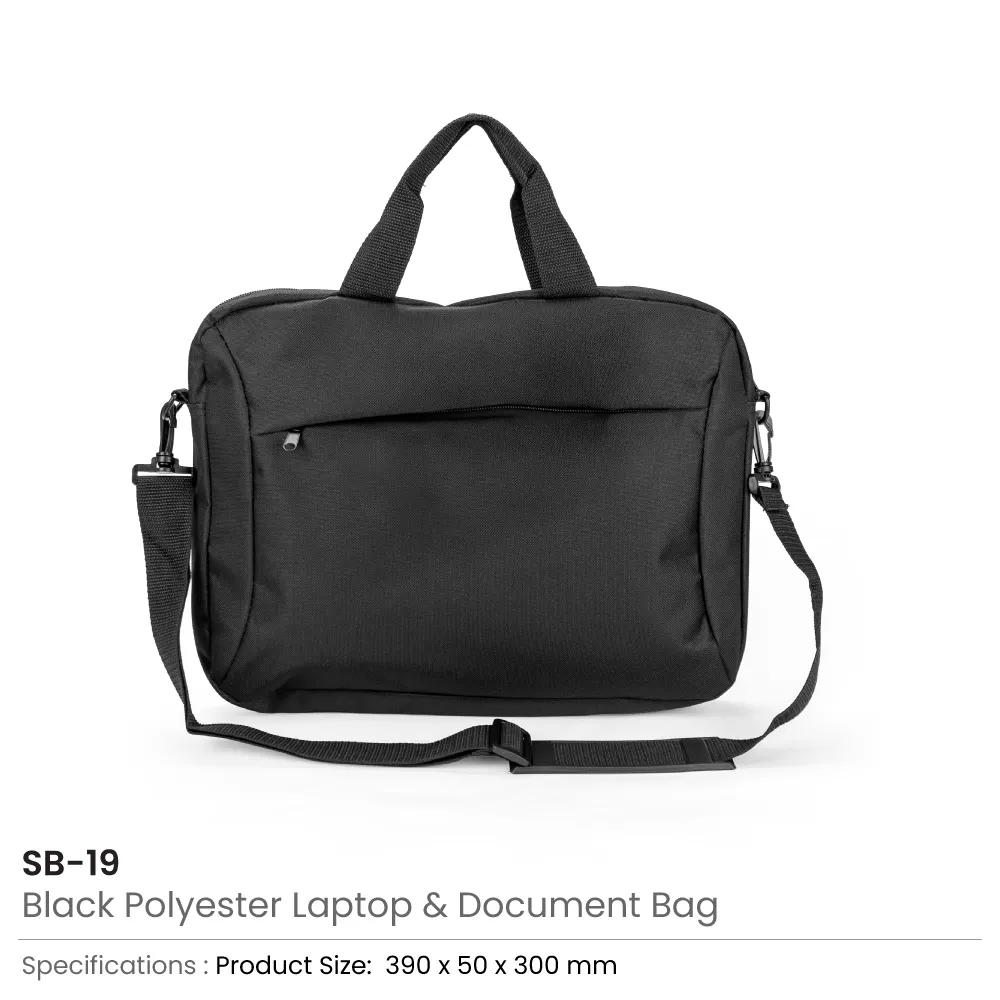 Laptop and Document Bags with Detachable Shoulder Strap 3