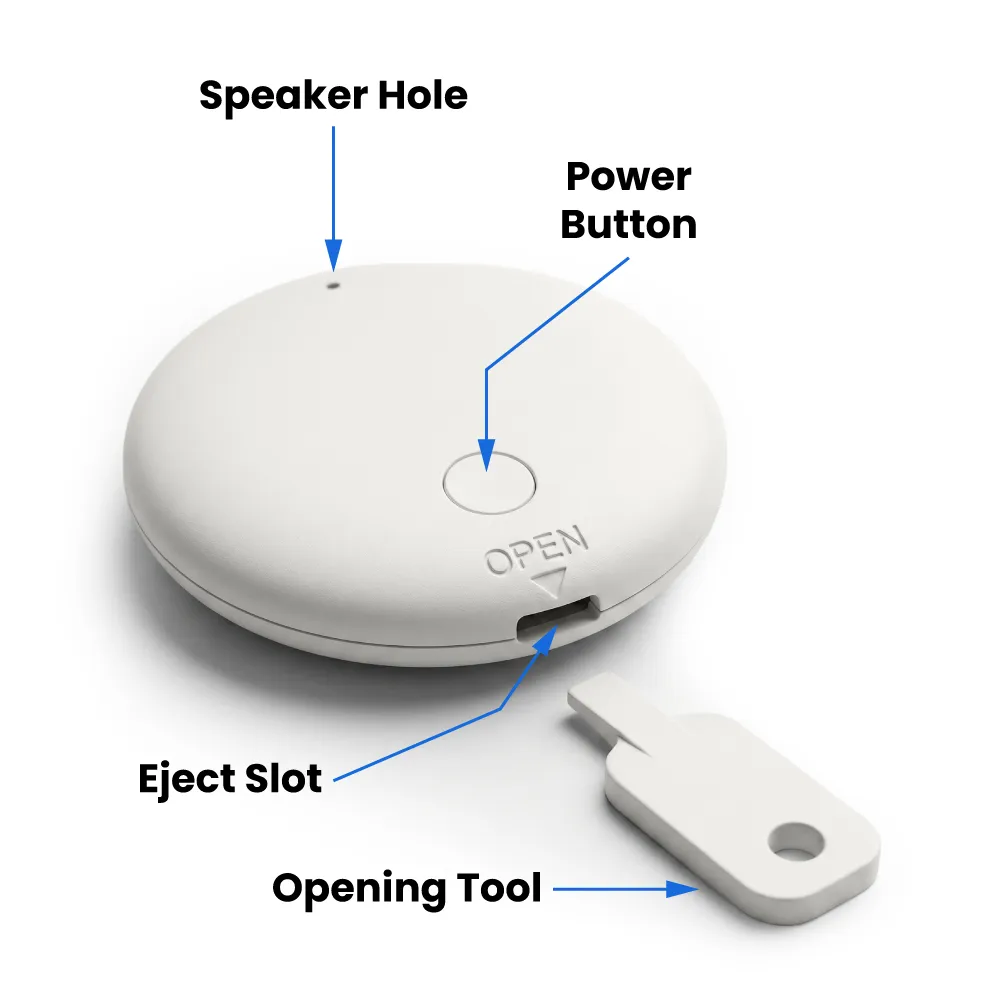 Smart Anti-Loss Tracker with PU Keychain – Track It Anywhere 4