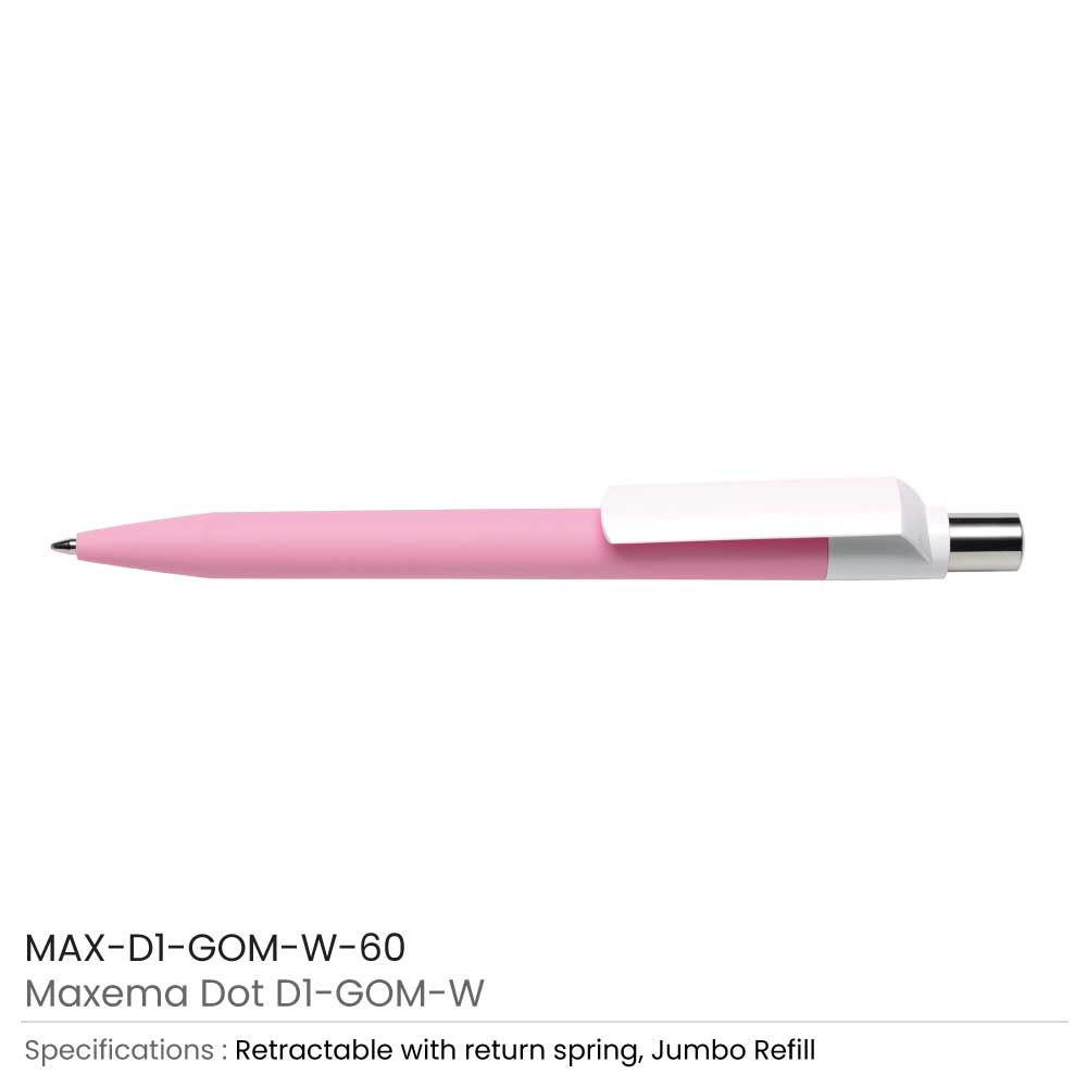 Maxema Dot Pens GOM White 17