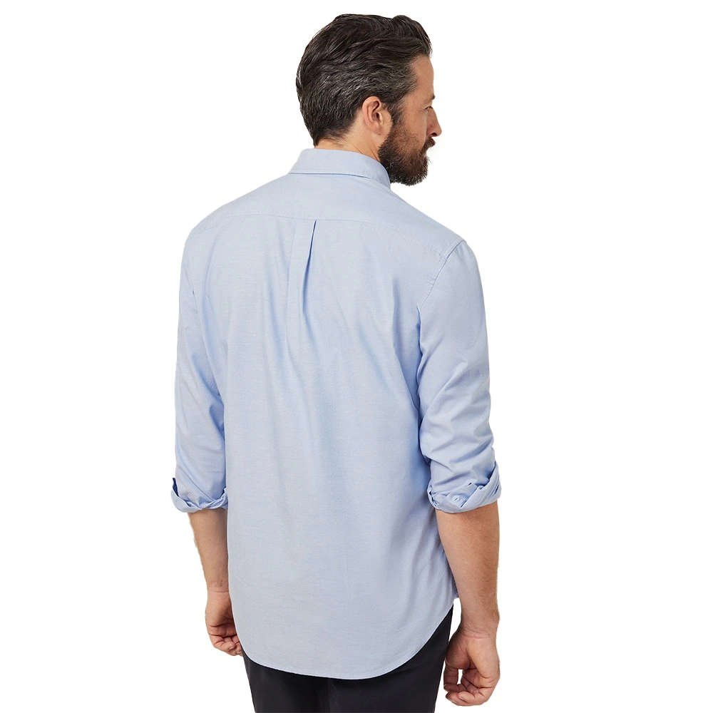 Men's Long Sleeve Shirt - Light Blue 3