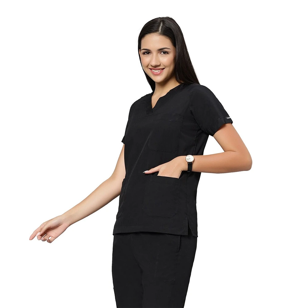 Medical Scrub Suit Black