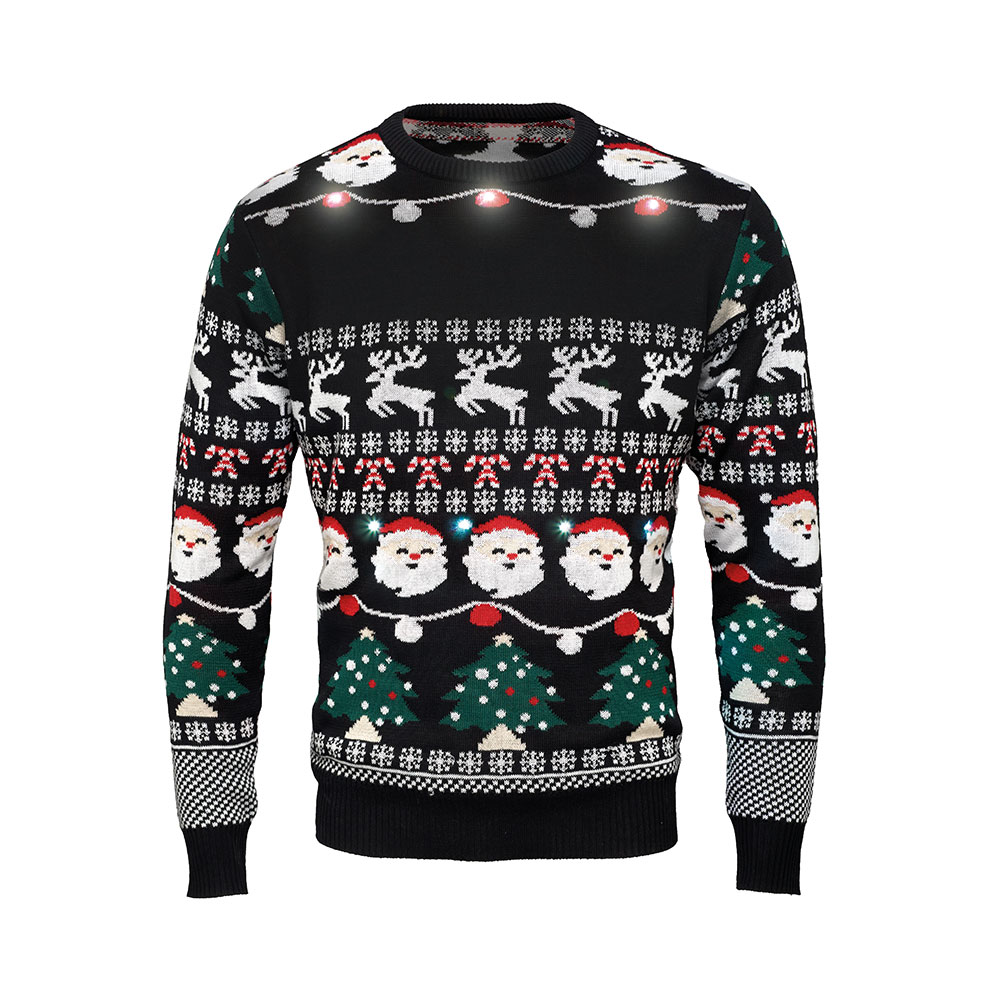 Christmas Sweater with LED Lights 2