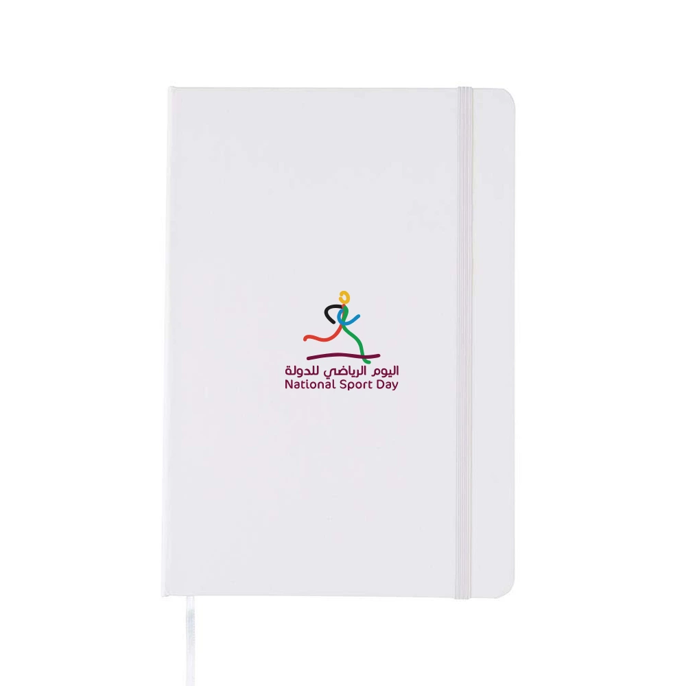 A5 PU Notebook – Qatar Sports Day Themed 1