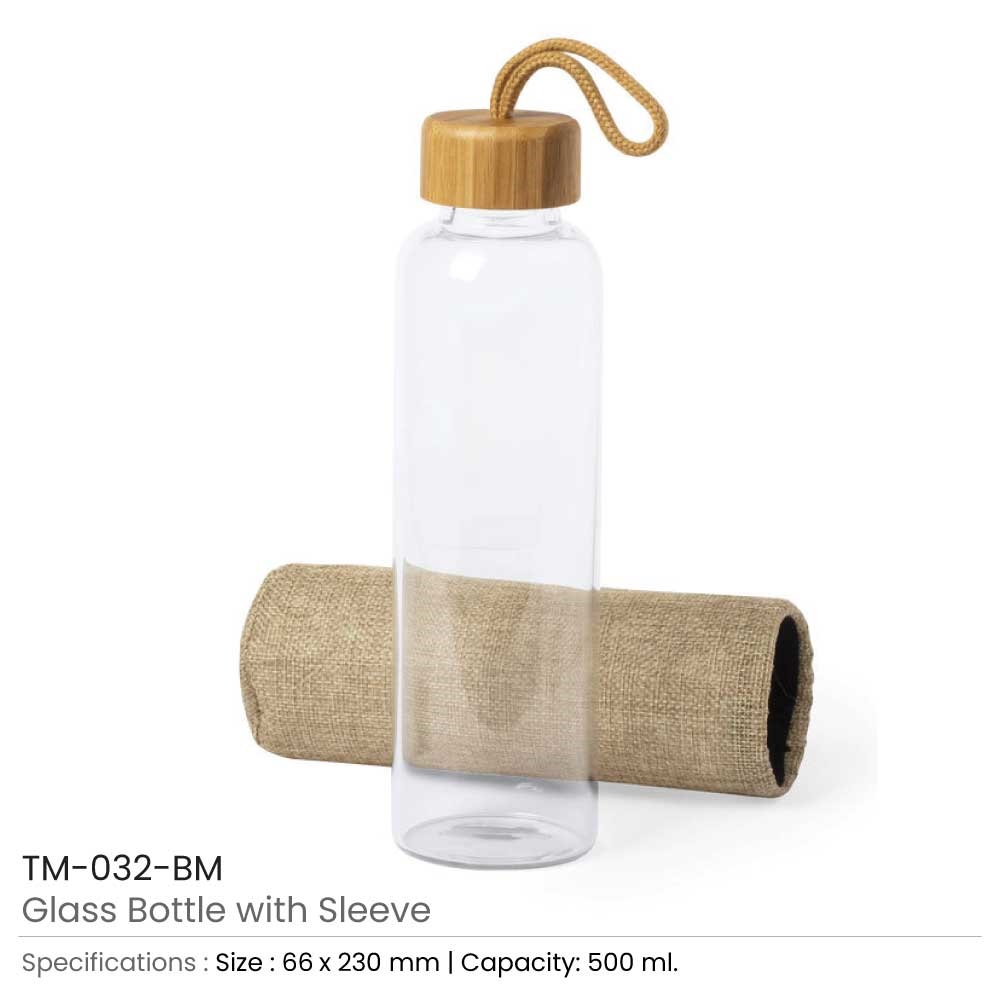 Glass Bottle with Sleeve 3