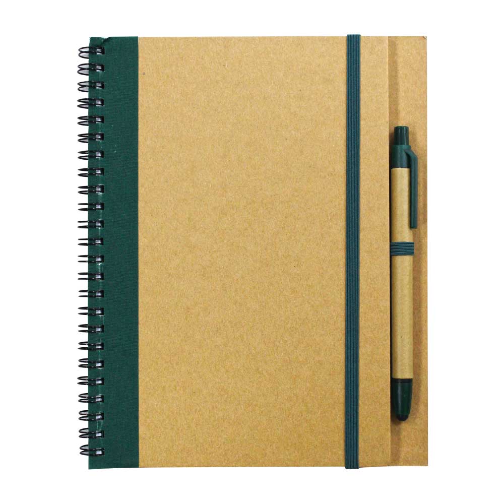 Recycled Notebook with Pen 6