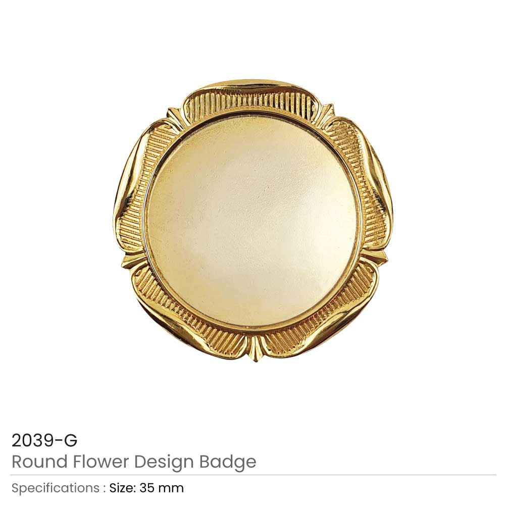 Logo Badges Gold Silver Brown 4