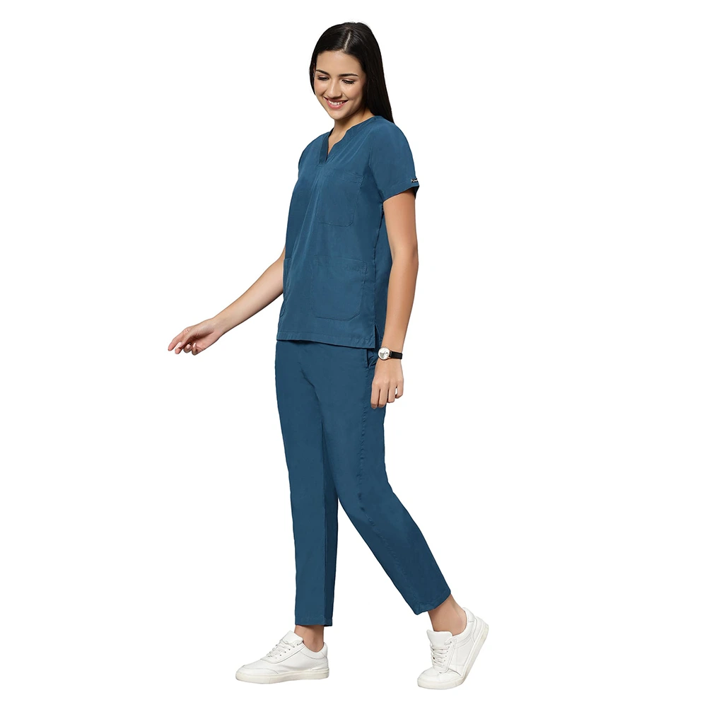 Medical Scrub Suit – Teal Blue 2