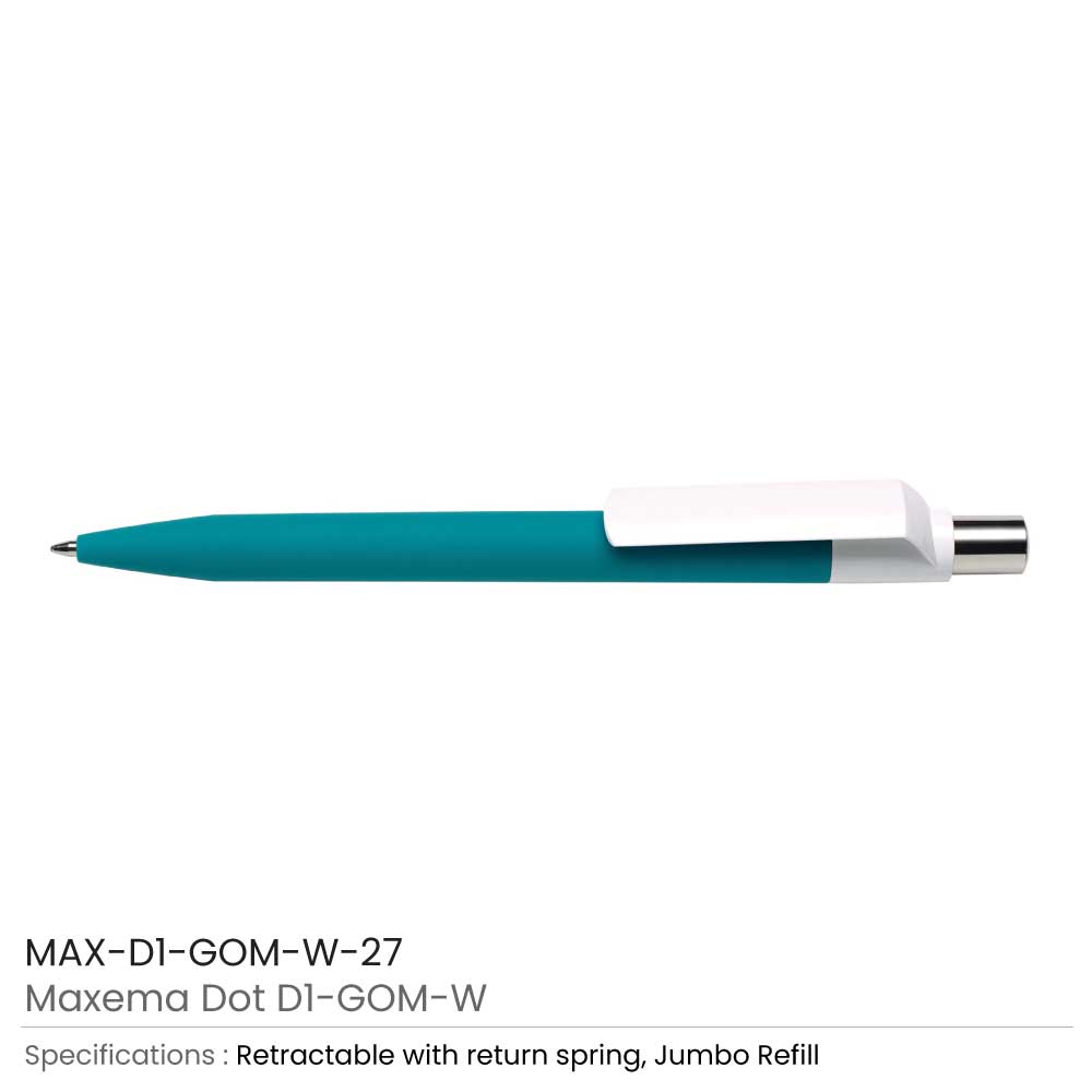 Maxema Dot Pens GOM White 15