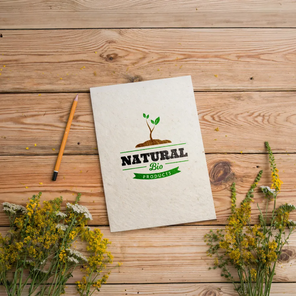 Plantable Notepads B6 with Wild Flower Seeds Covers 2