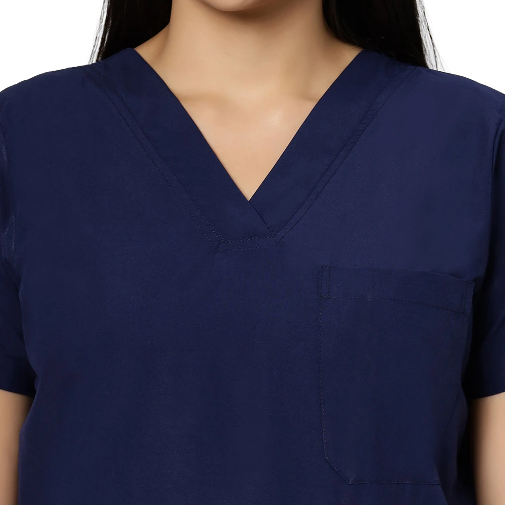 Medical Scrub Suit Navy Blue 5