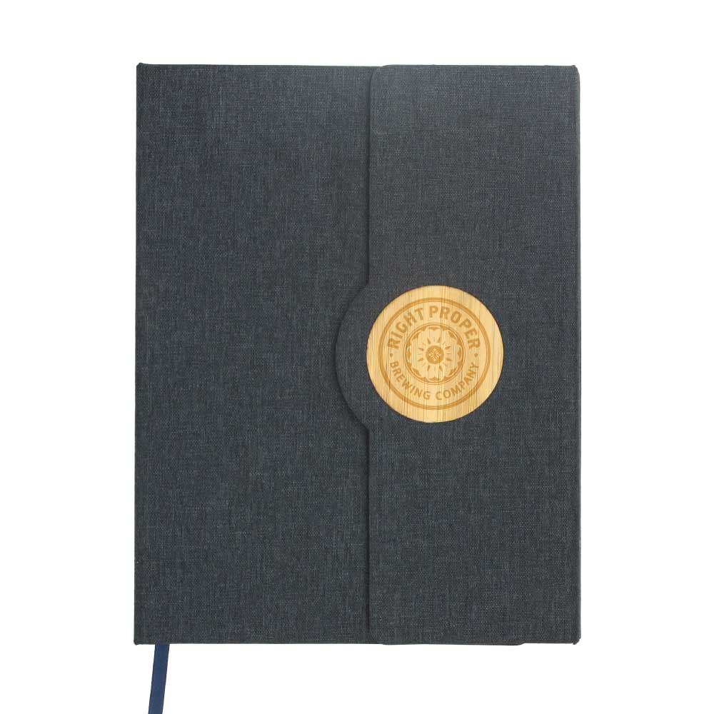 A5 RPET Notebooks with Bamboo & Magnetic Closure 9