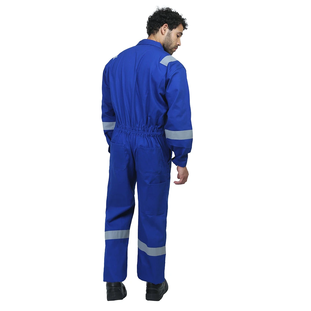 Coverall with Reflective Tape Royal Blue 9