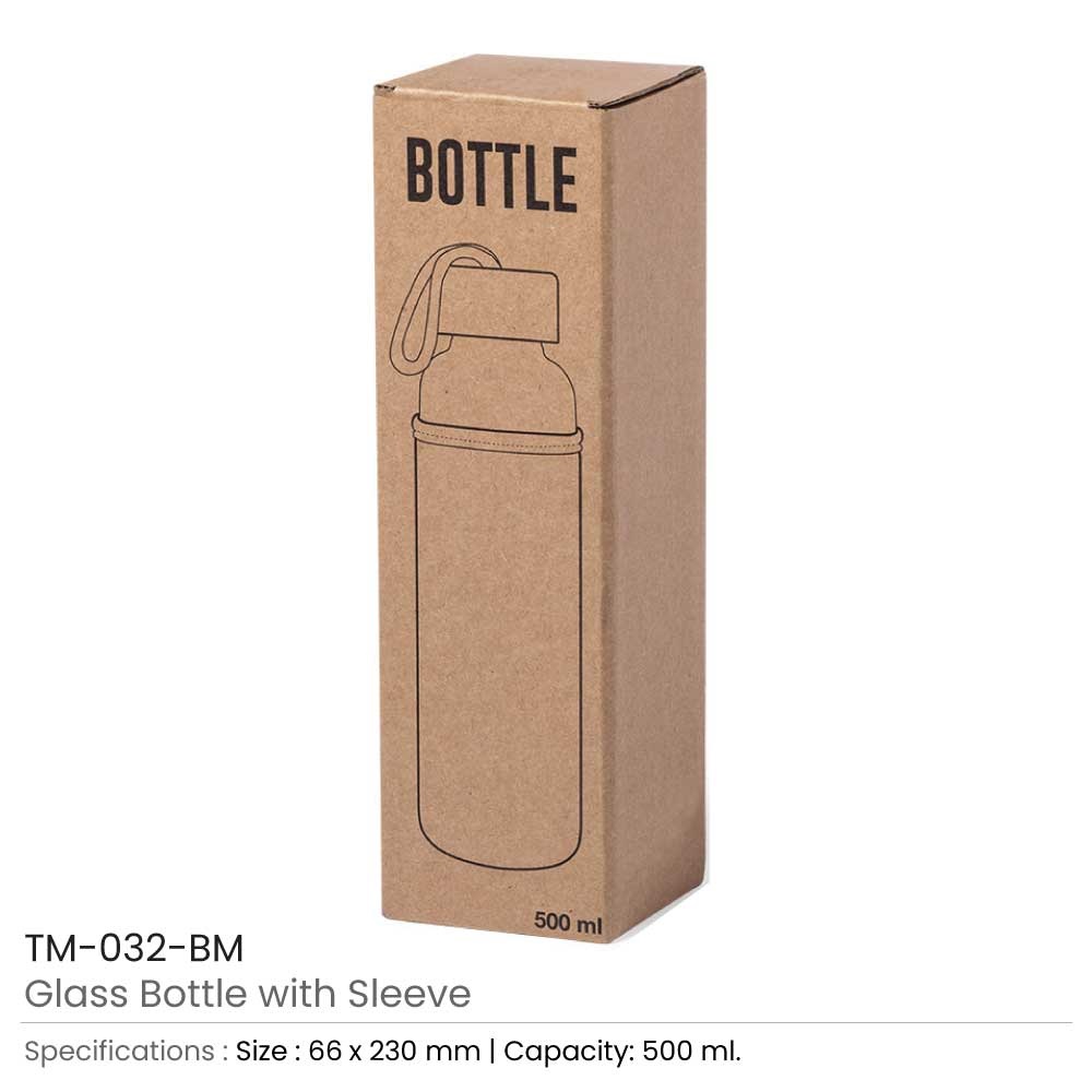 Glass Bottle with Sleeve 4