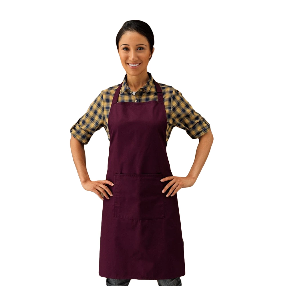 Bib Apron with Pocket