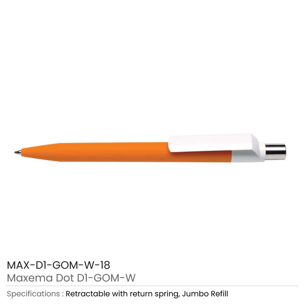 Maxema Dot Pens GOM White 20
