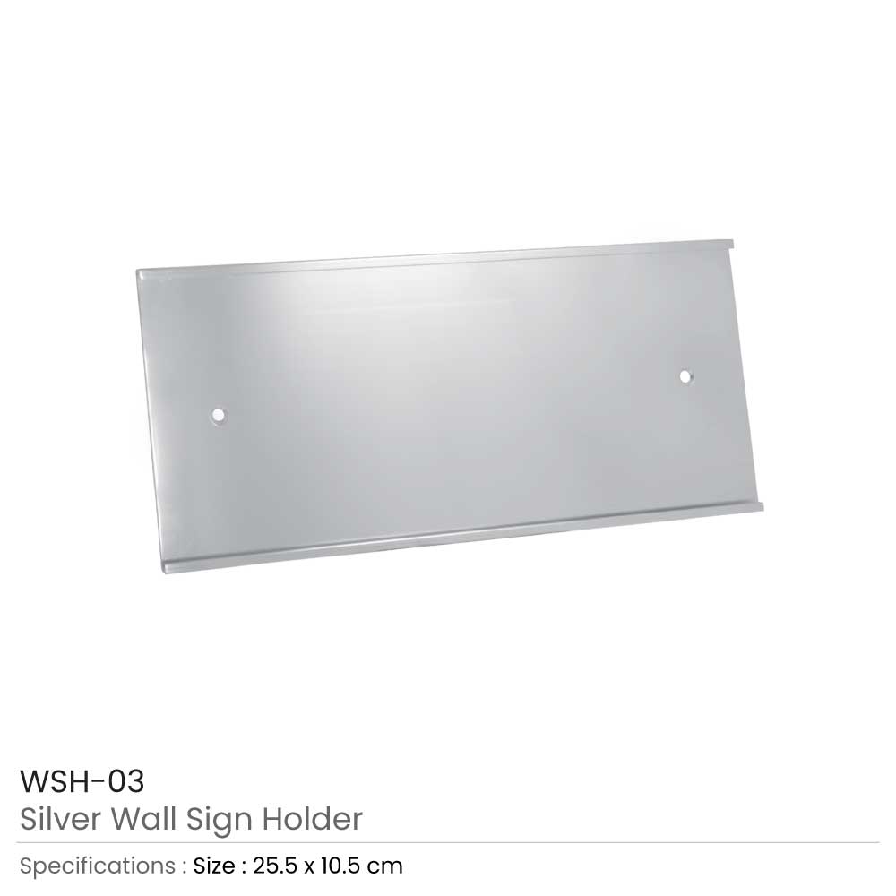 Wall Sign Holders  3