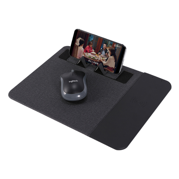 WIRELESS CHARGING MOUSE PAD WITH MOBILE STAND 5