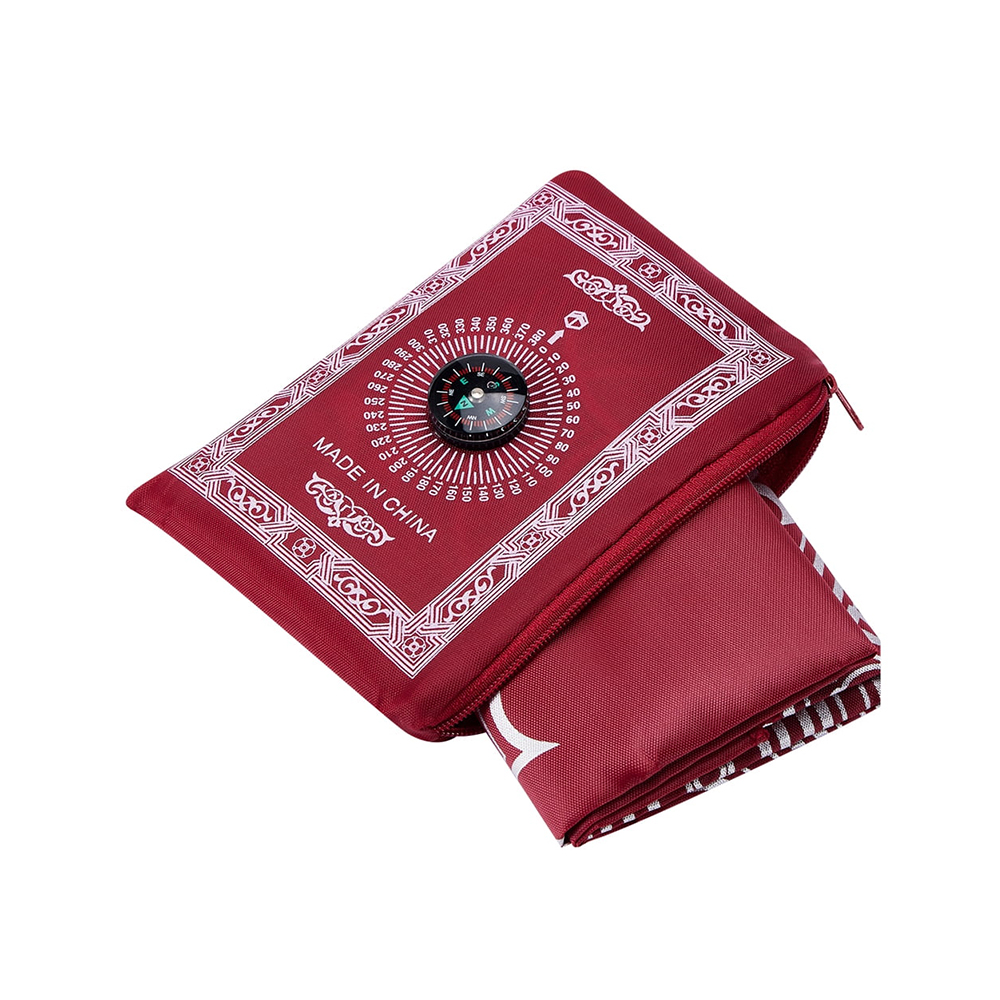 Portable Travel Prayer Mat with Compass 12